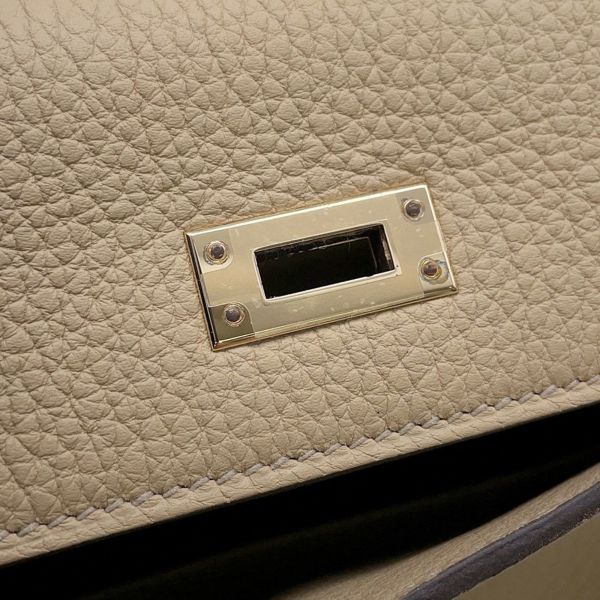 エルメス ハンドバッグ ケリー25 内縫い トレンチ/シャンパンゴールド金具 トゴ K刻印 2wayショルダー