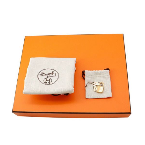 エルメス ハンドバッグ ピコタンロックMM エトゥープ/シルバー金具 トリヨンクレマンス K刻印