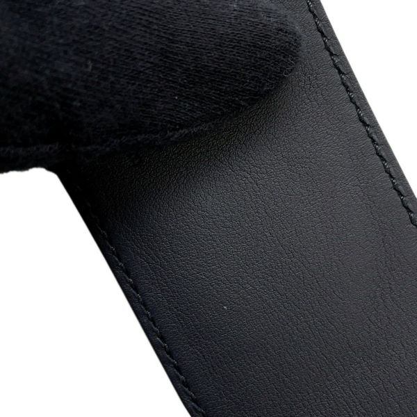 エルメス ショルダーストラップ バンドリエール 刺繍 ブルーインディゴ/ブルーサフィール/ゴールド金具 スイフト B刻印