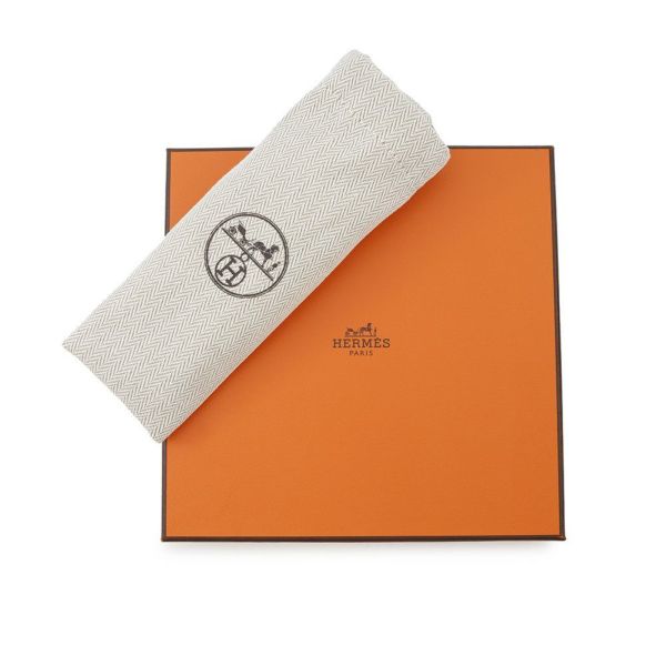 エルメス ショルダーストラップ バンドリエール サングル コルダージュ ブルーアズール/モーヴペール/ゴールド金具 W刻印