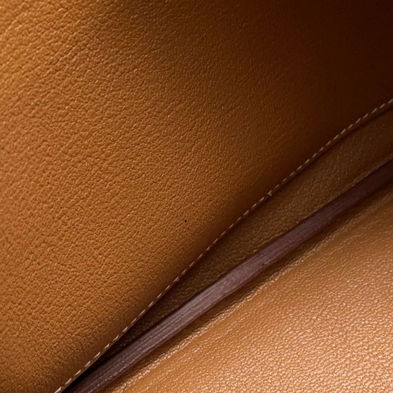 エルメス バーキン25 ゴールド/シルバー金具 トゴ K刻印 HERMES Birkin ハンドバッグ