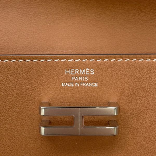 エルメス ウエストバッグ エラン ポケット24 ゴールド/シルバー金具 スイフト K刻印 HERMES バッグ