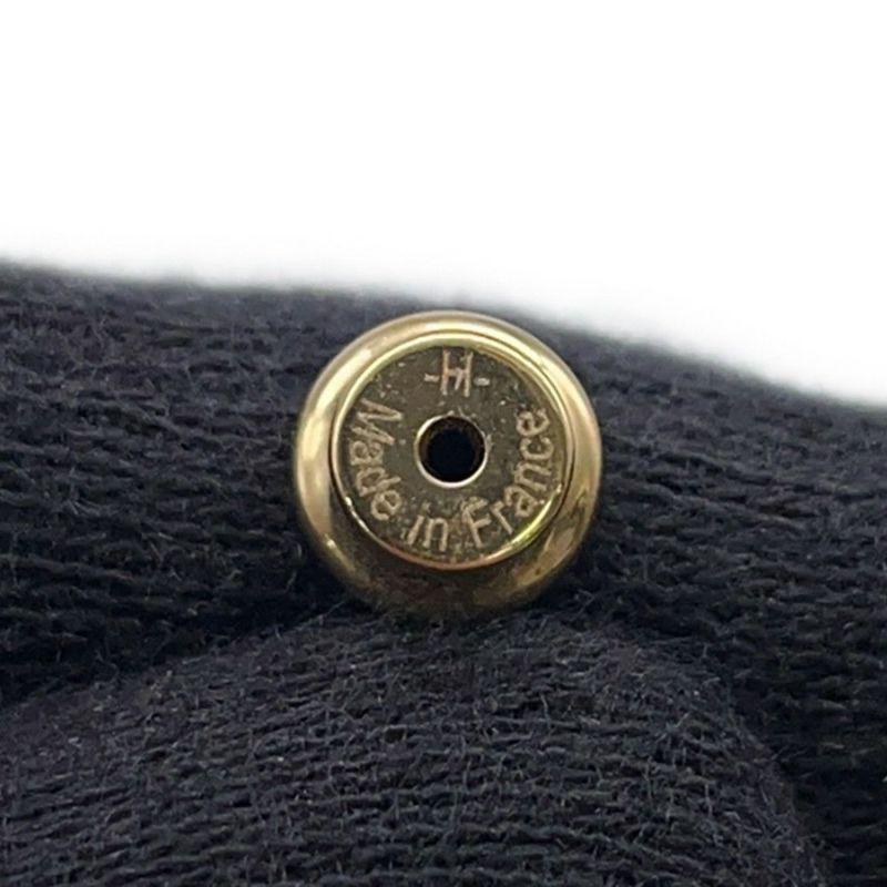 エルメス ピアス フェット・ヴォ・ジュ ラージ GM バッファローホーン/メタル HERMES アクセサリー