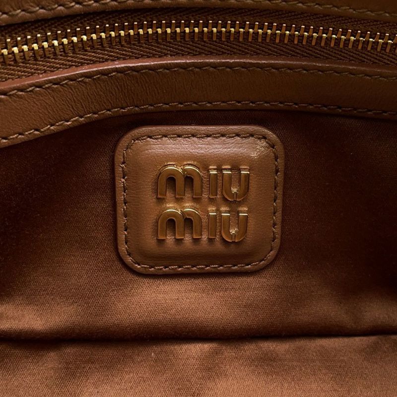 ミュウミュウ ハンドバッグ アルカディ レギュラー レザー 5BB142 Miu Miu 2wayショルダー