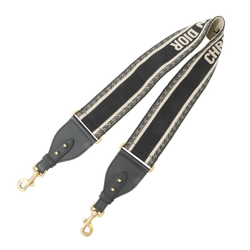 クリスチャン・ディオール ショルダーストラップ エンブロイダリー キャンバス レザー S8552CBTE Christian Dior