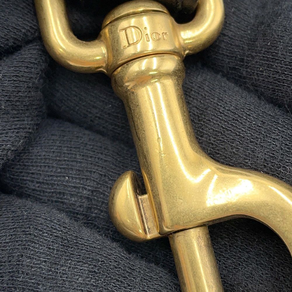 クリスチャン・ディオール ショルダーストラップ エンブロイダリー キャンバス レザー S8552CBTE Christian Dior