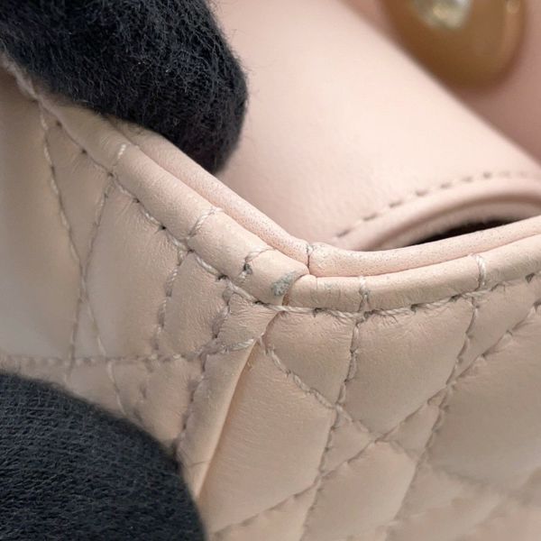 ディオール ハンドバッグ レディディオール カナージュ ミディアム ラムスキン M0565ONGE_M413 2way