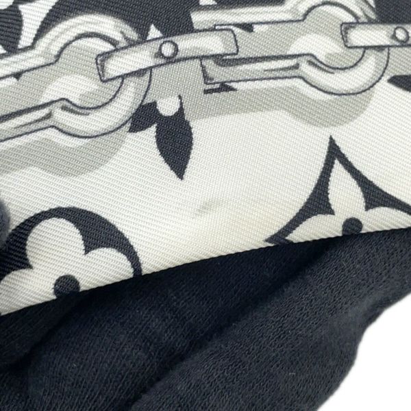 ルイヴィトン スカーフ バンドー・モノグラム コンフィデンシャル M78656 ツイル LV柄 チェーン柄 ベルト柄