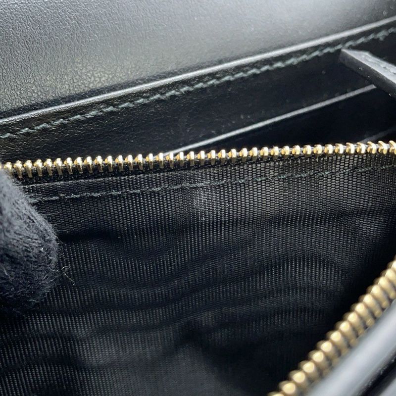 グッチ チェーンウォレット GGマトラッセ レザー 723787 GUCCI 財布 黒