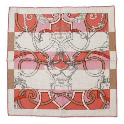 【新品未使用】エルメス　カレ 90 《手袋の時計》 エルメス スカーフ カレ90 L'Heure des Gants 手袋の時計 HERMES