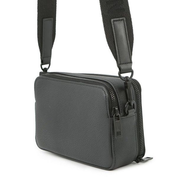 ルイヴィトン ショルダーバッグ グレインカーフレザー アルファ・ウェアラブル ウォレット M59161 LOUIS VUITTON 黒 ブラック