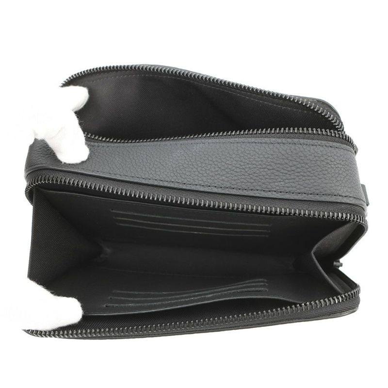 ルイヴィトン ショルダーバッグ グレインカーフレザー アルファ・ウェアラブル ウォレット M59161 LOUIS VUITTON 黒 ブラック