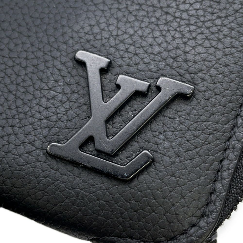 ルイヴィトン ショルダーバッグ グレインカーフレザー アルファ・ウェアラブル ウォレット M59161 LOUIS VUITTON 黒 ブラック