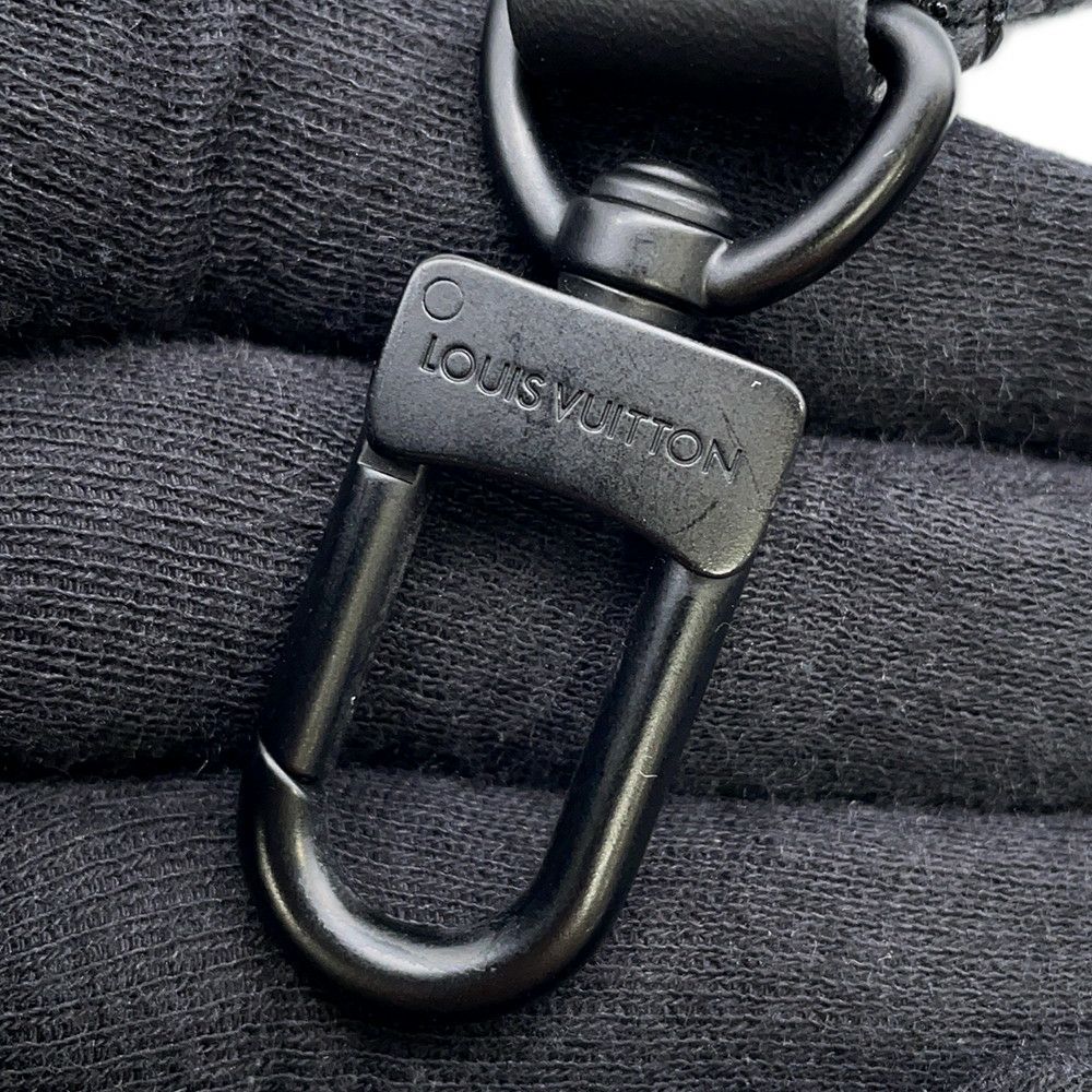 ルイヴィトン ショルダーバッグ グレインカーフレザー アルファ・ウェアラブル ウォレット M59161 LOUIS VUITTON 黒 ブラック