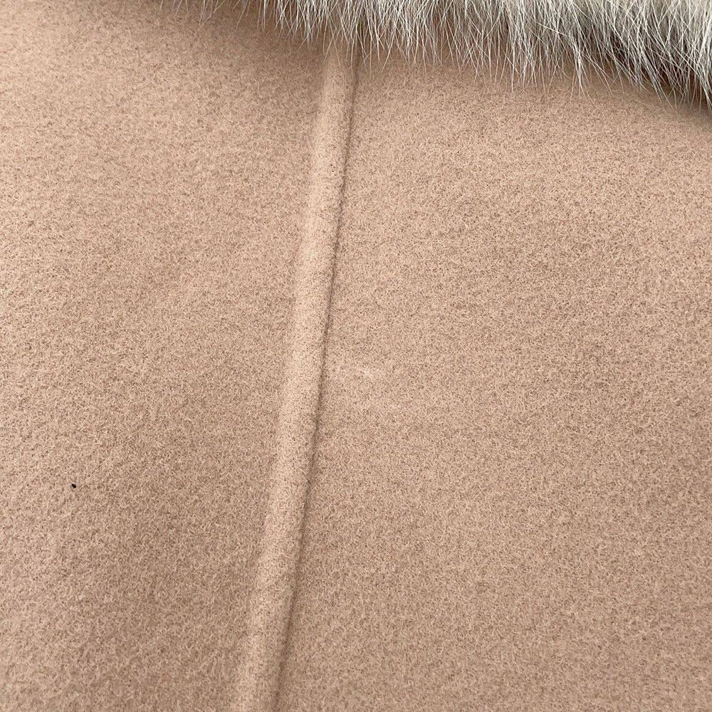 フェンディ コート ジレコート ウール フォックスファー レディースサイズ36 FF8722 FENDI アウター