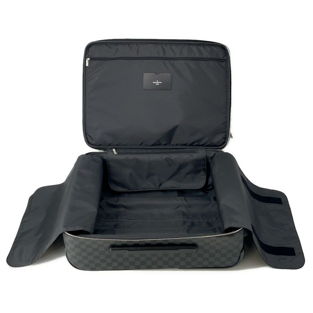 ルイヴィトン キャリーケース ダミエ・グラフィット ペガス55 N41186 LOUIS VUITTON スーツケース 旅行 ブラック 黒