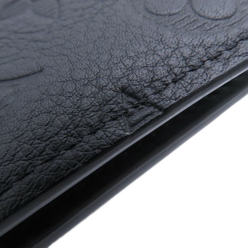 ルイヴィトン 長財布 モノグラム・シャドウ ポルトフォイユ・ブラザ M62900 LOUIS VUITTON ヴィトン 財布 メンズ ブラック 黒