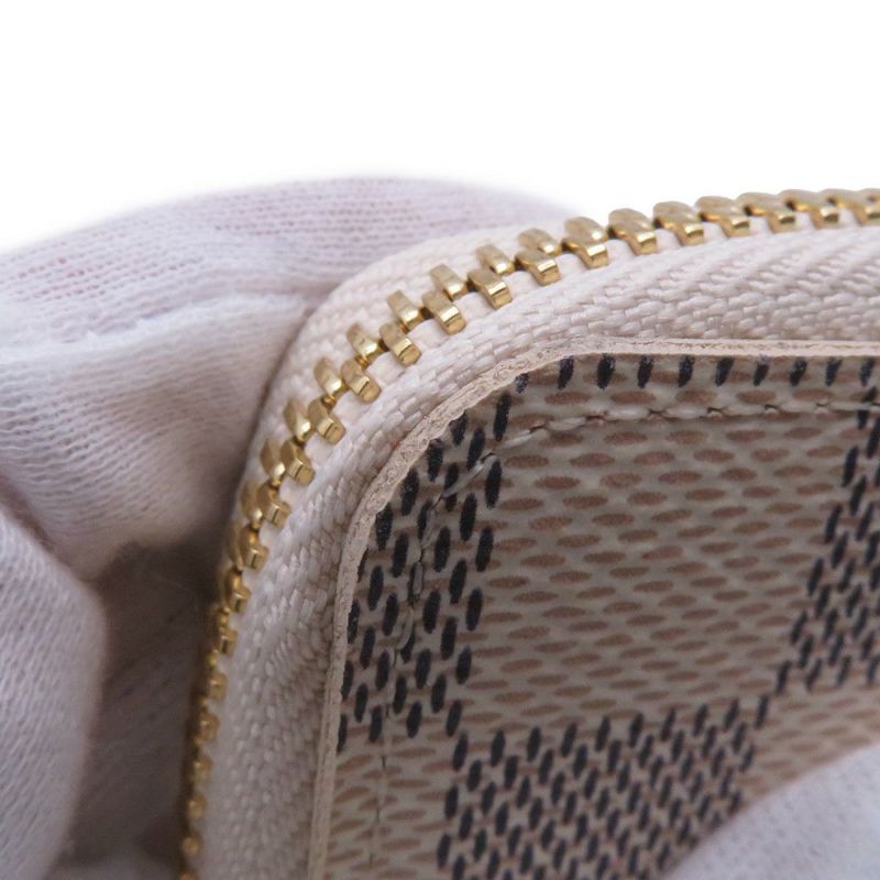 ルイヴィトン 長財布 ダミエ・アズール ポルトフォイユ・クレマンス N61264 ヴィトン 財布 ラウンドファスナー