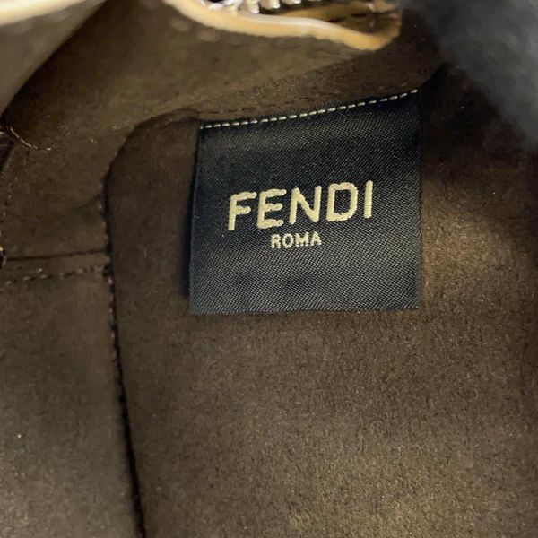 フェンディ ショルダーポーチ ダイアゴナル キャム  レザー 7M0344 FENDI ポシェット メンズ