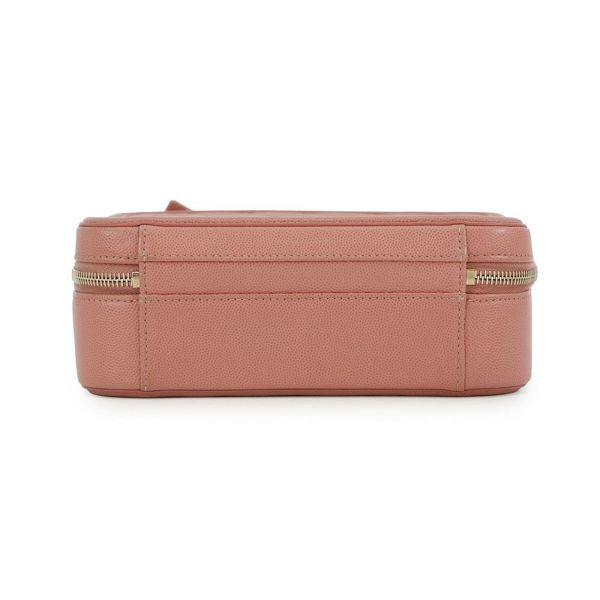 シャネル チェーンショルダーバッグ CCフィリグリー バニティバッグ キャビアスキン A93343 CHANEL