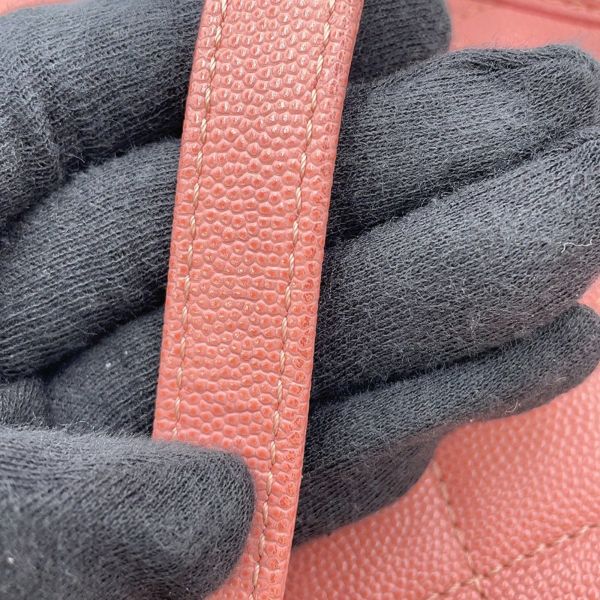 シャネル チェーンショルダーバッグ CCフィリグリー バニティバッグ キャビアスキン A93343 CHANEL