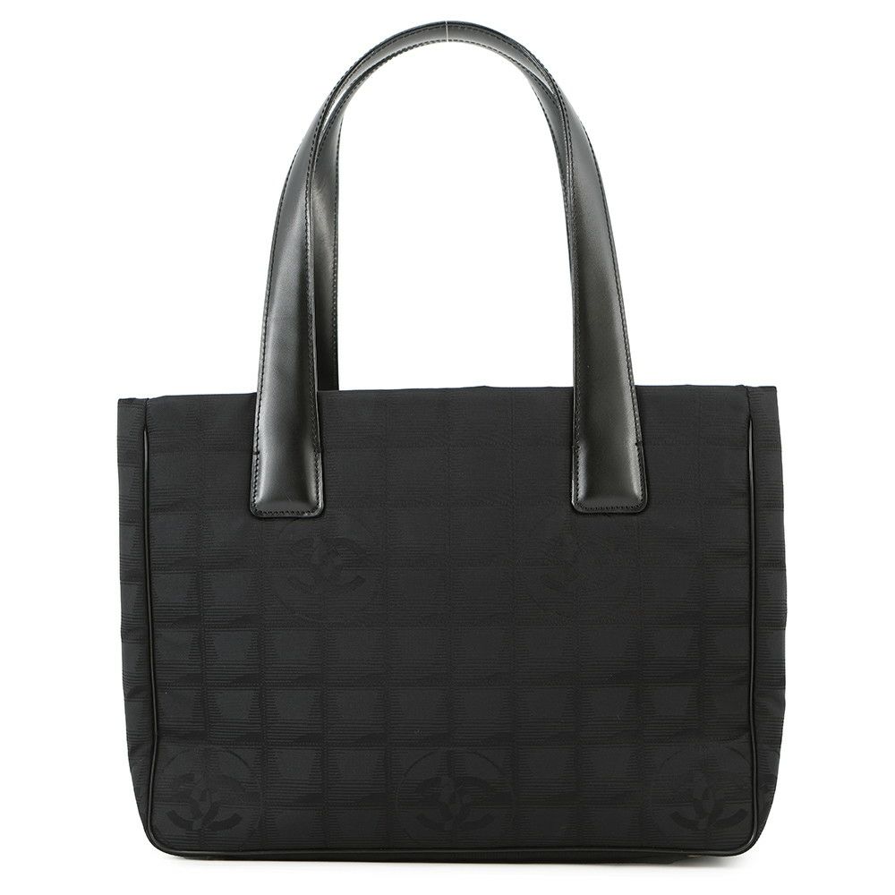 シャネル トートバッグ ココマーク ニュートラベルライン トートPM A20457 CHANEL 黒
