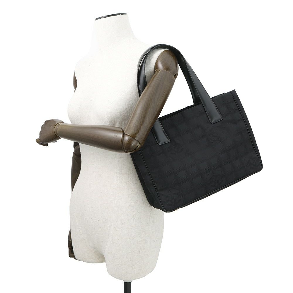 シャネル トートバッグ ココマーク ニュートラベルライン トートPM A20457 CHANEL 黒