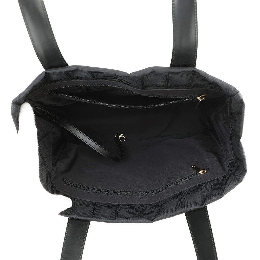 シャネル トートバッグ ココマーク ニュートラベルライン トートPM A20457 CHANEL 黒