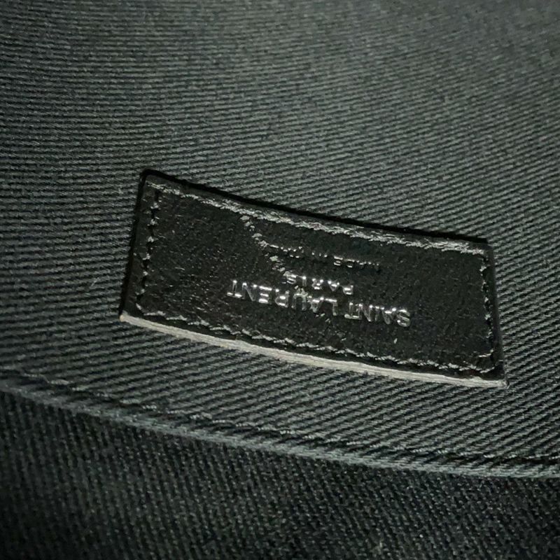 サンローランパリ ハンドバッグ ノースサウス サックドジュール スープル クロコ型押しレザー 480583 2way 黒