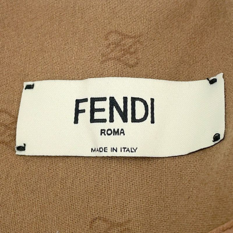 フェンディ パンツ FFカリグラフィ フレアショートパンツ レディースサイズ36 FR6336 FENDI