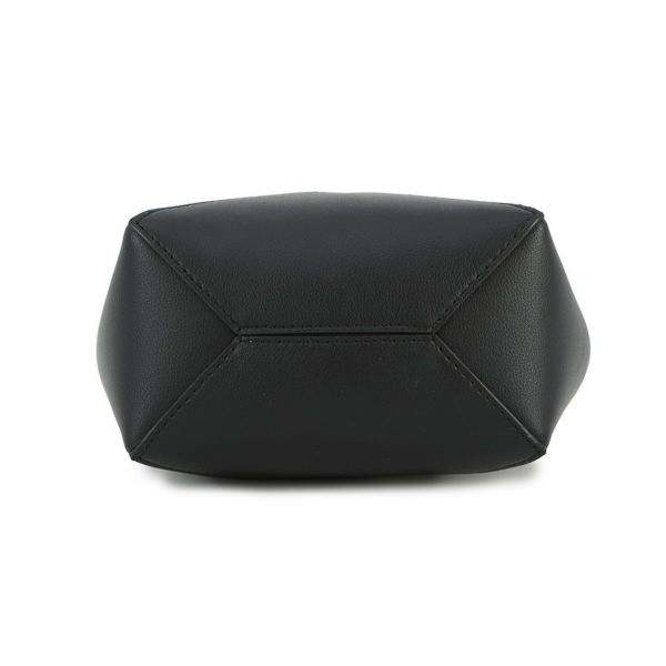 ロエベ ハンドバッグ パズルフォルド ミニトート A657V25X01 LOEWE 2way 黒