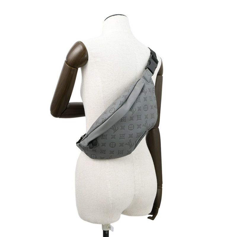 ルイヴィトン ボディバッグ モノグラム・シャドウ ディスカバリー・バムバッグ PM M46108 ヴィトン バッグ メンズ ウエストバッグ