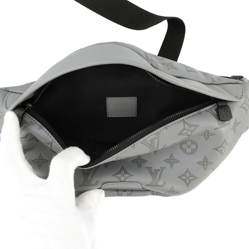 ルイヴィトン ボディバッグ モノグラム・シャドウ ディスカバリー・バムバッグ PM M46108 ヴィトン バッグ メンズ ウエストバッグ
