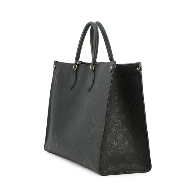 ルイヴィトン トートバッグ モノグラム・アンプラント オンザゴー GM M44925 ヴィトン バッグ 2way ショルダーバッグ 黒 ブラック
