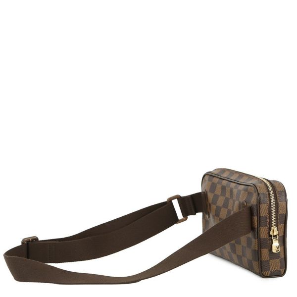 ルイヴィトン ウエストバッグ ダミエ・エベヌ バム・バッグ・ブルックリン N41101 LOUIS VUITTON ヴィトン バッグ ボディバッグ