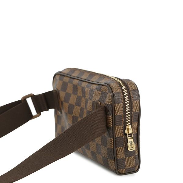 ルイヴィトン ウエストバッグ ダミエ・エベヌ バム・バッグ・ブルックリン N41101 LOUIS VUITTON ヴィトン バッグ ボディバッグ
