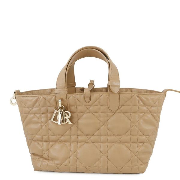 ディオール ハンドバッグ トゥジュール マクロカナージュ ミディアム カーフレザー M2821OSHJ ブラウン