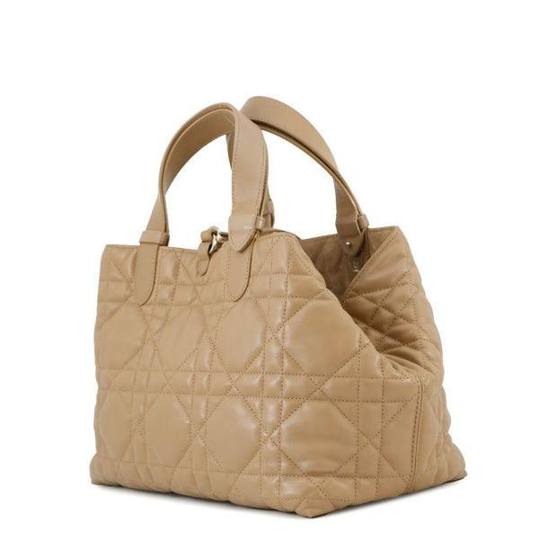 ディオール ハンドバッグ トゥジュール マクロカナージュ ミディアム カーフレザー M2821OSHJ ブラウン