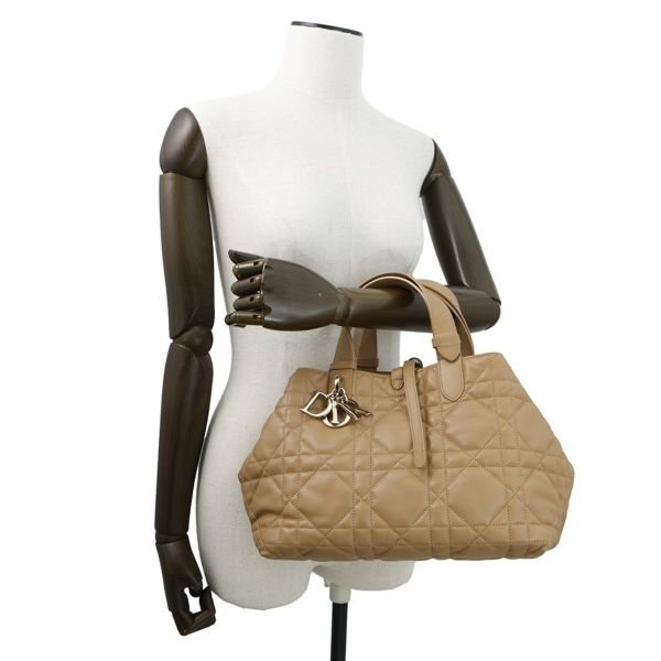 ディオール ハンドバッグ トゥジュール マクロカナージュ ミディアム カーフレザー M2821OSHJ ブラウン