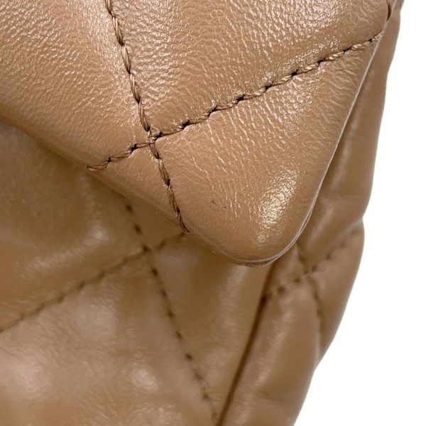 シャネル ハンドバッグ マトラッセ ココマーク トップハンドル スモール シャイニーラムスキン AS4023 2way