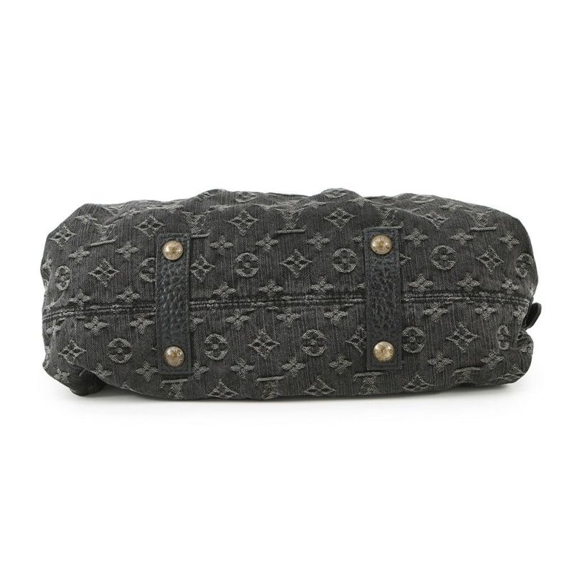 ルイヴィトン ハンドバッグ モノグラム・デニム ネオ・カビィ MM M95351 ヴィトン バッグ 2way ショルダーバッグ 黒 ブラック