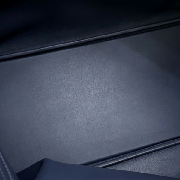 エルメス ハンドバッグ プリュム45 コスモス ブルーニュイ/ヴァイオレットグラデーション/シルバー金具 トゴ D刻印