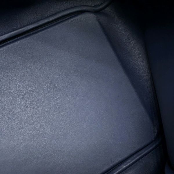 エルメス ハンドバッグ プリュム45 コスモス ブルーニュイ/ヴァイオレットグラデーション/シルバー金具 トゴ D刻印