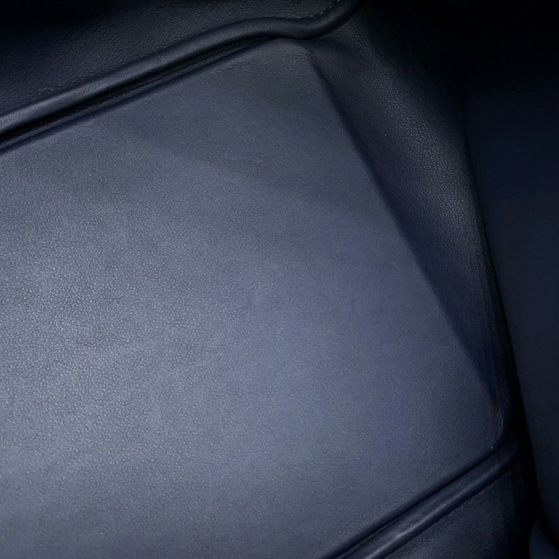 エルメス ハンドバッグ プリュム45 コスモス ブルーニュイ/ヴァイオレットグラデーション/シルバー金具 トゴ D刻印