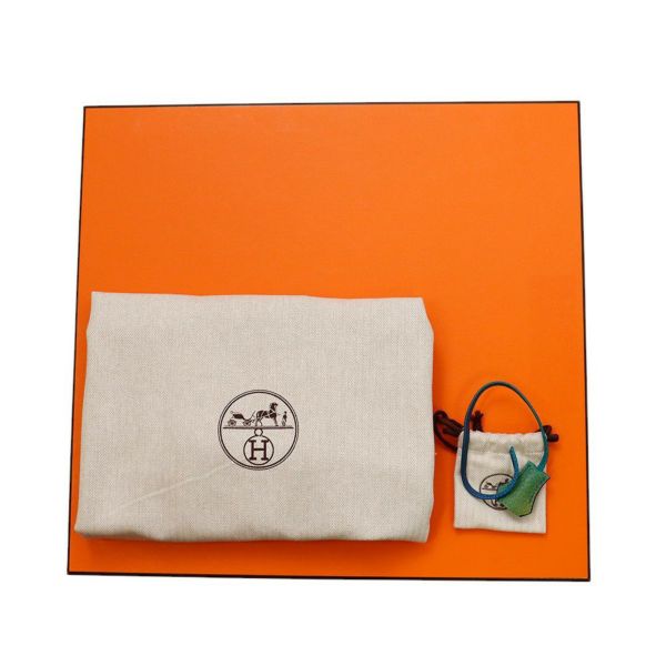 エルメス ハンドバッグ プリュム45 コスモス ブルーニュイ/ヴァイオレットグラデーション/シルバー金具 トゴ D刻印