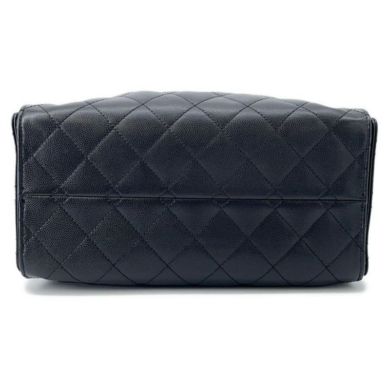 シャネル チェーンショルダーバッグ ココマーク マトラッセ CHANEL 25 スモール AS5293 CHANEL 黒