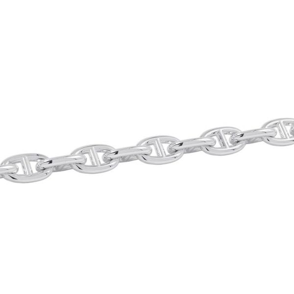 エルメス ブレスレット シェーヌダンクルMM 15コマ SV925シルバー HERMES ジュエリー