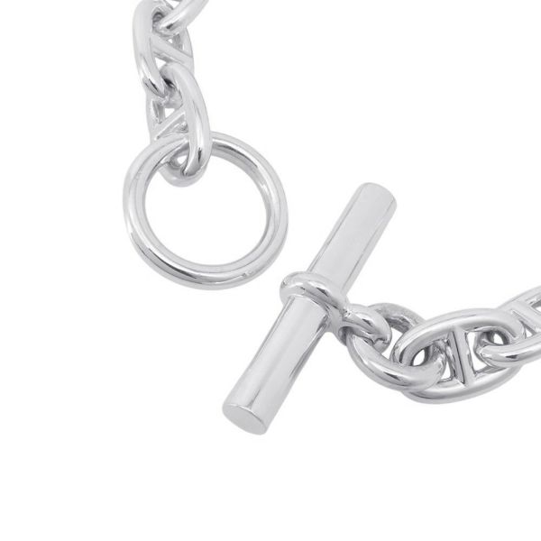 エルメス ブレスレット シェーヌダンクルMM 15コマ SV925シルバー HERMES ジュエリー