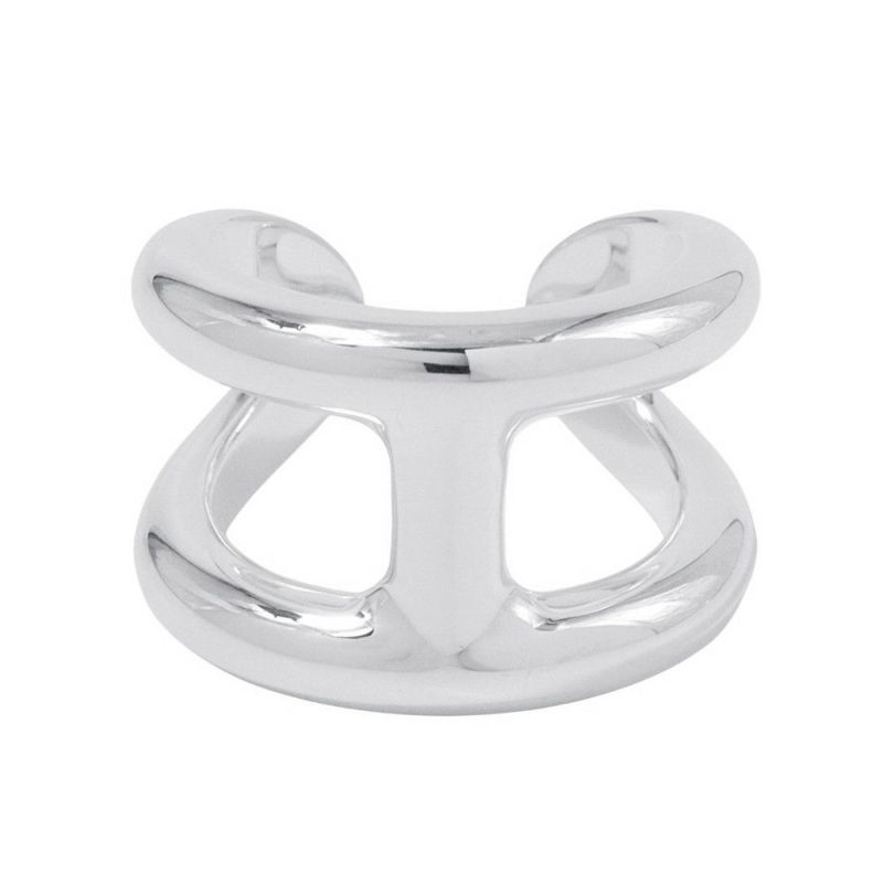 エルメス リング オスモズGM Osmose SV925シルバー リングサイズ56 HERMES ジュエリー 指輪