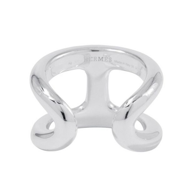エルメス リング オスモズGM Osmose SV925シルバー リングサイズ56 HERMES ジュエリー 指輪